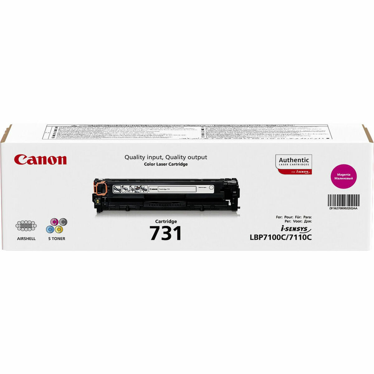 Toner Canon 731 Magenta - 2