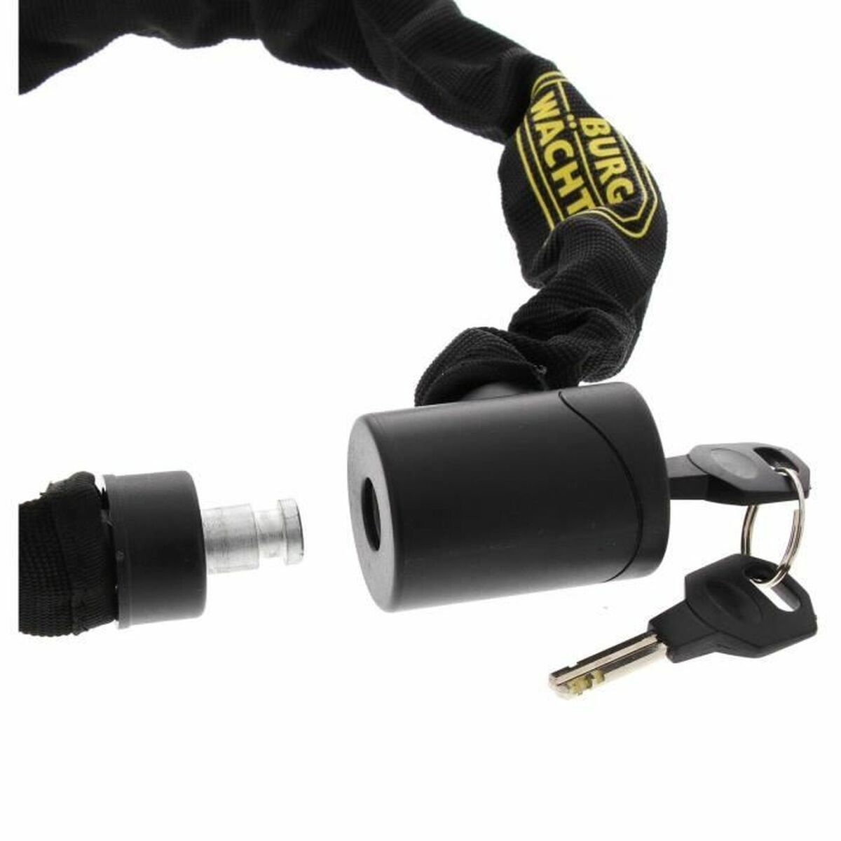 Hänglås med nyckel Burg-Wachter 580 90 BLACK Rostfritt stål - 5