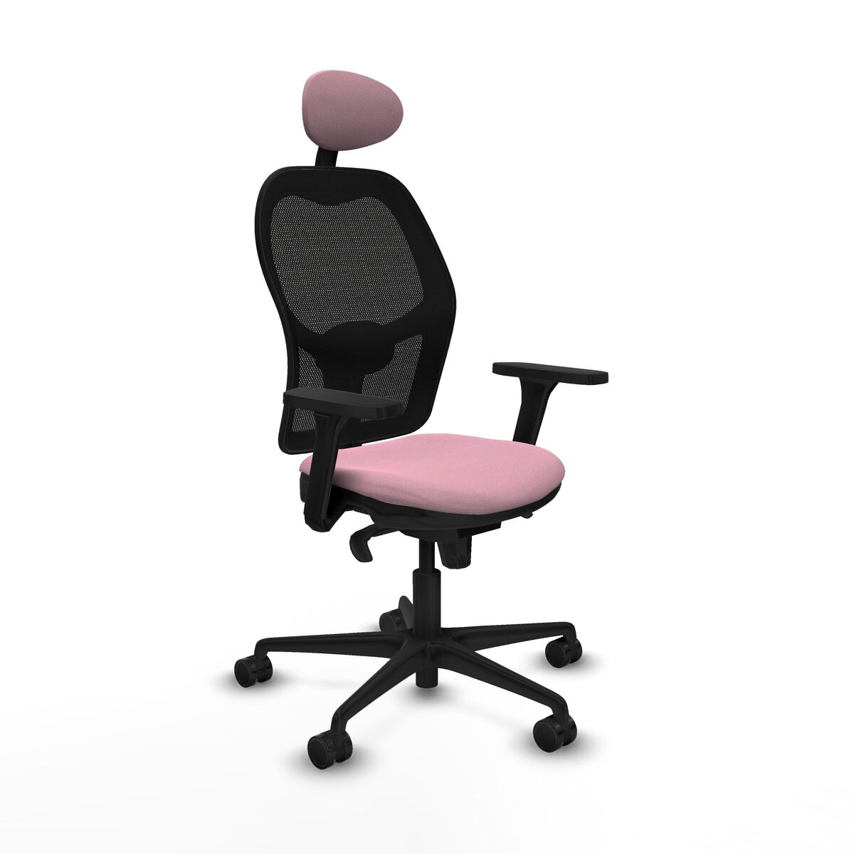 Kontorsstol med nackstöd Jorquera Piqueras y Crespo 3D036N1 Rosa