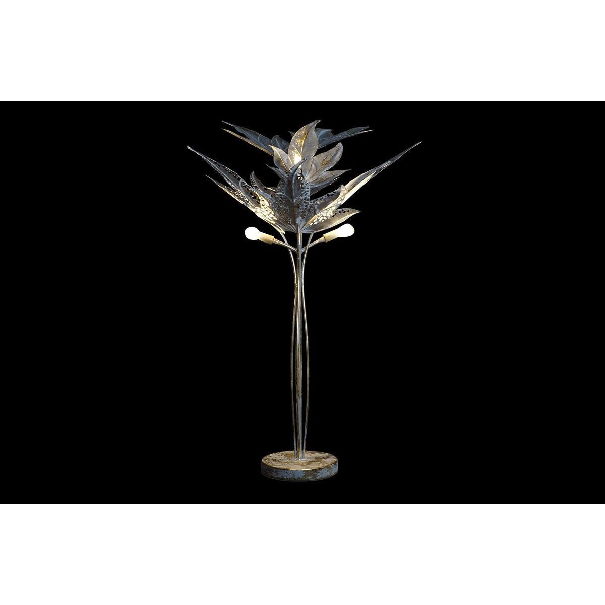 Golvlampa DKD Home Decor Grå 51 x 51 x 87 cm - 2