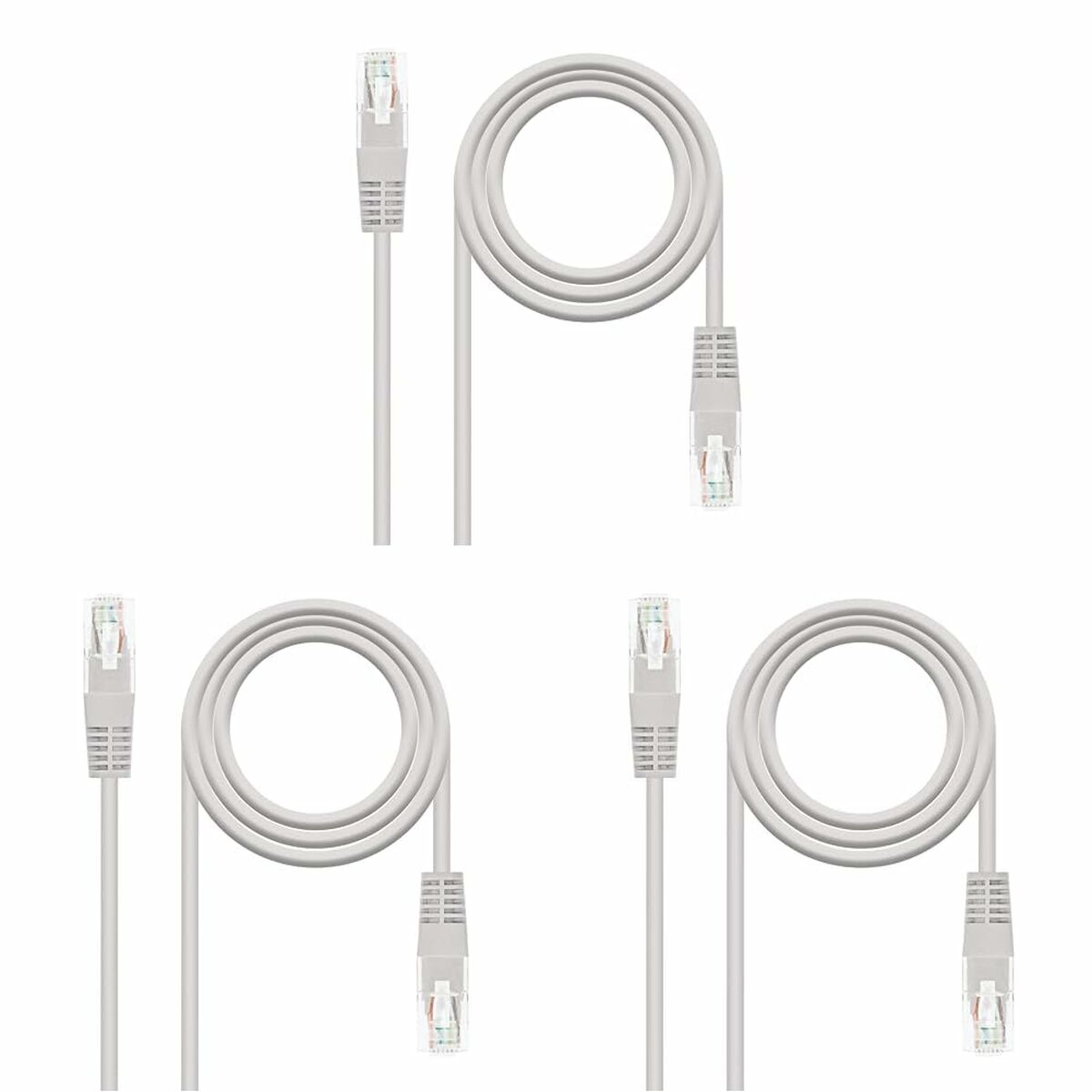 Kabel Kategori 6 UTP NANOCABLE 10.20.0407 Grå 7 m - 3