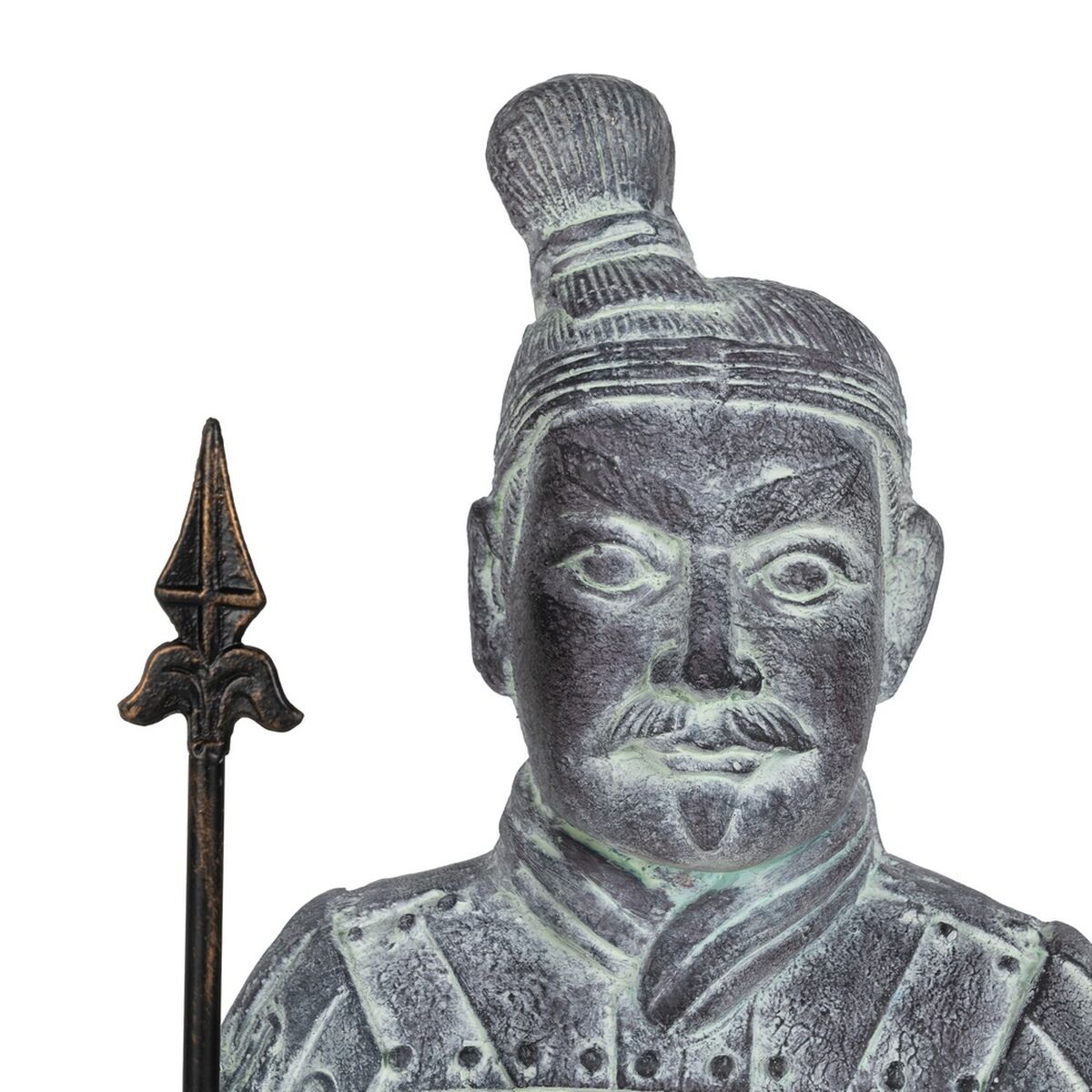 Prydnadsfigur Grå Krigare 38,5 x 34 x 122 cm - 3