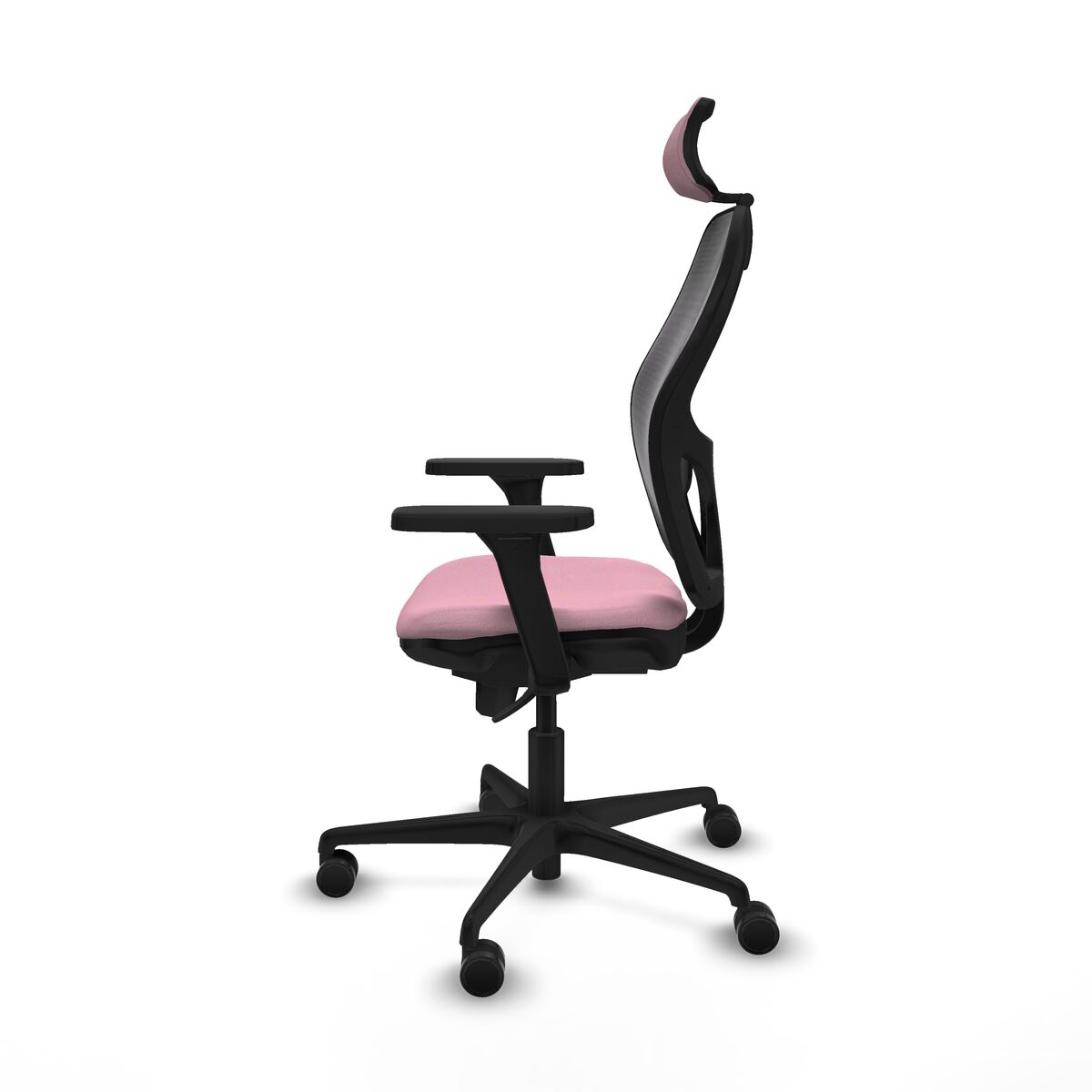 Kontorsstol med nackstöd Jorquera Piqueras y Crespo 3D036N2 Rosa - 3