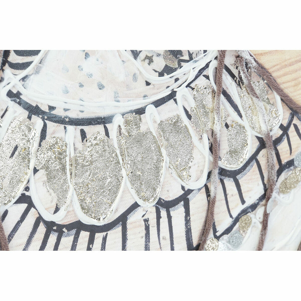 Kanvas DKD Home Decor Furu Kanvas 60 x 3,7 x 120 cm - 9