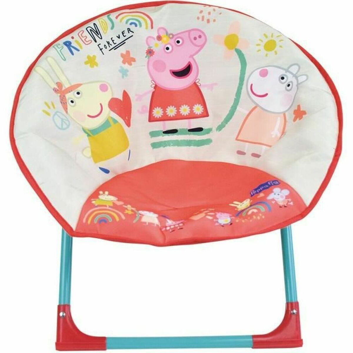Child's Chair Fun House Peppa Pig Hopfällbar - 4