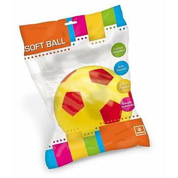 Boll Unice Toys Gul Röd Ø 14 cm PVC