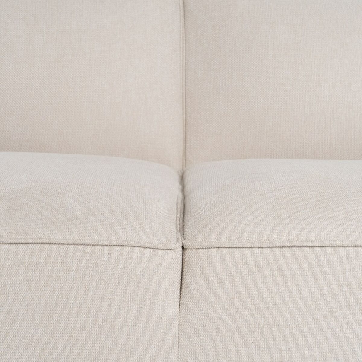 Soffa Svart Kräm Nylon Polyester 177 x 86 x 77,5 cm - 4