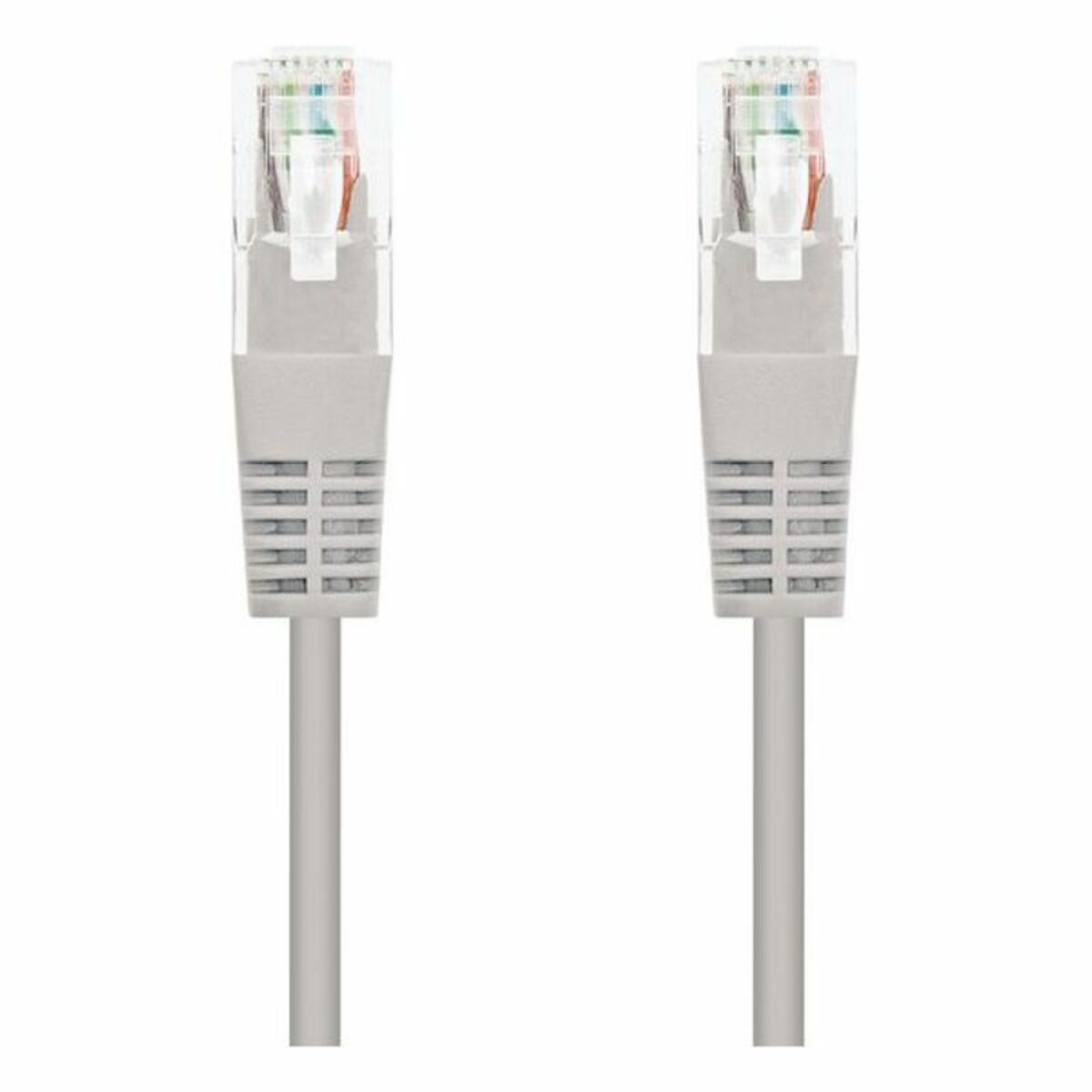 Nätkabel UTP Styv Kategori 6 NANOCABLE 10.20.0415 Grå 15 m - 2