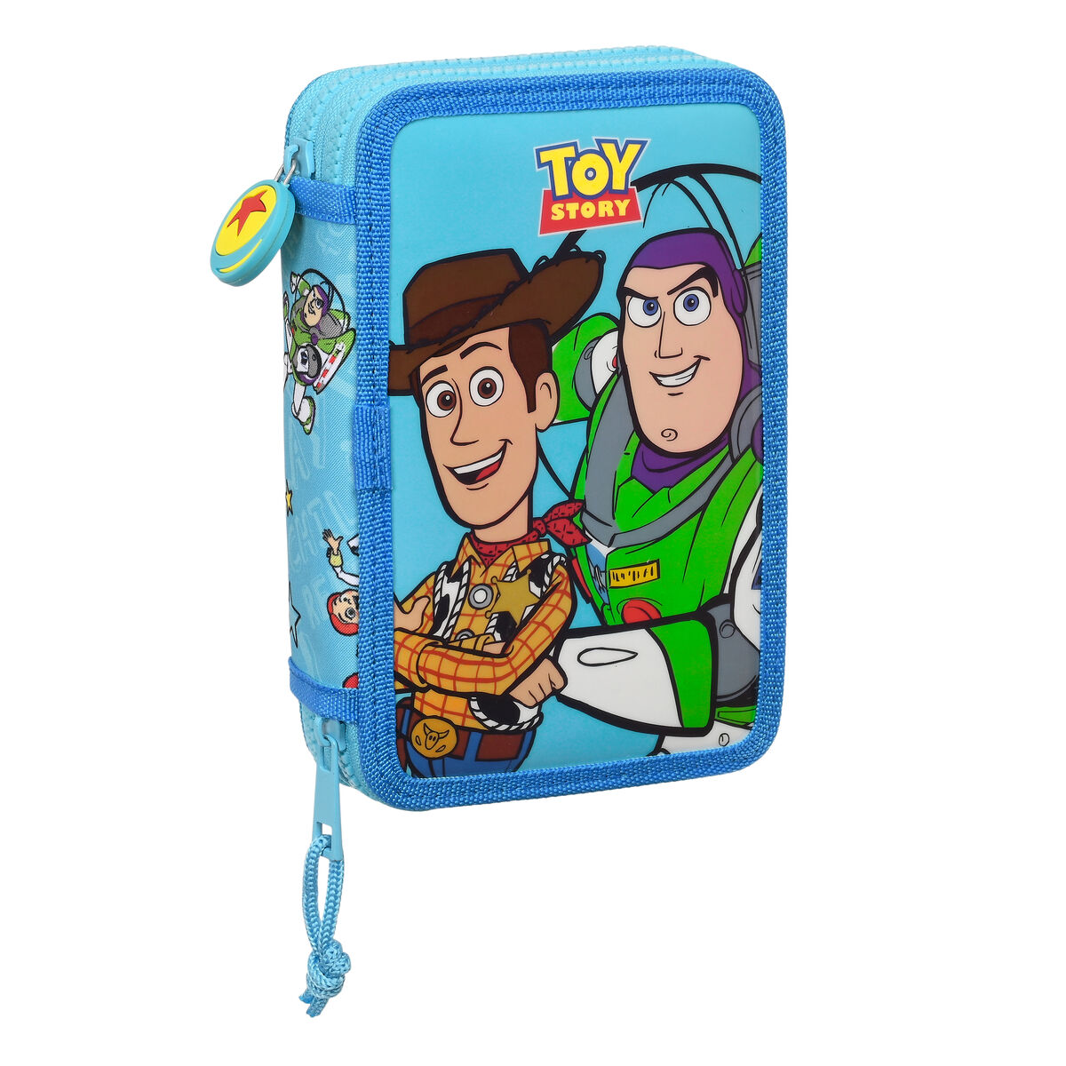 Pennfodral med tillbehör Toy Story Ready to play Blå 12.5 x 19.5 x 4 cm (28 Delar) - 6