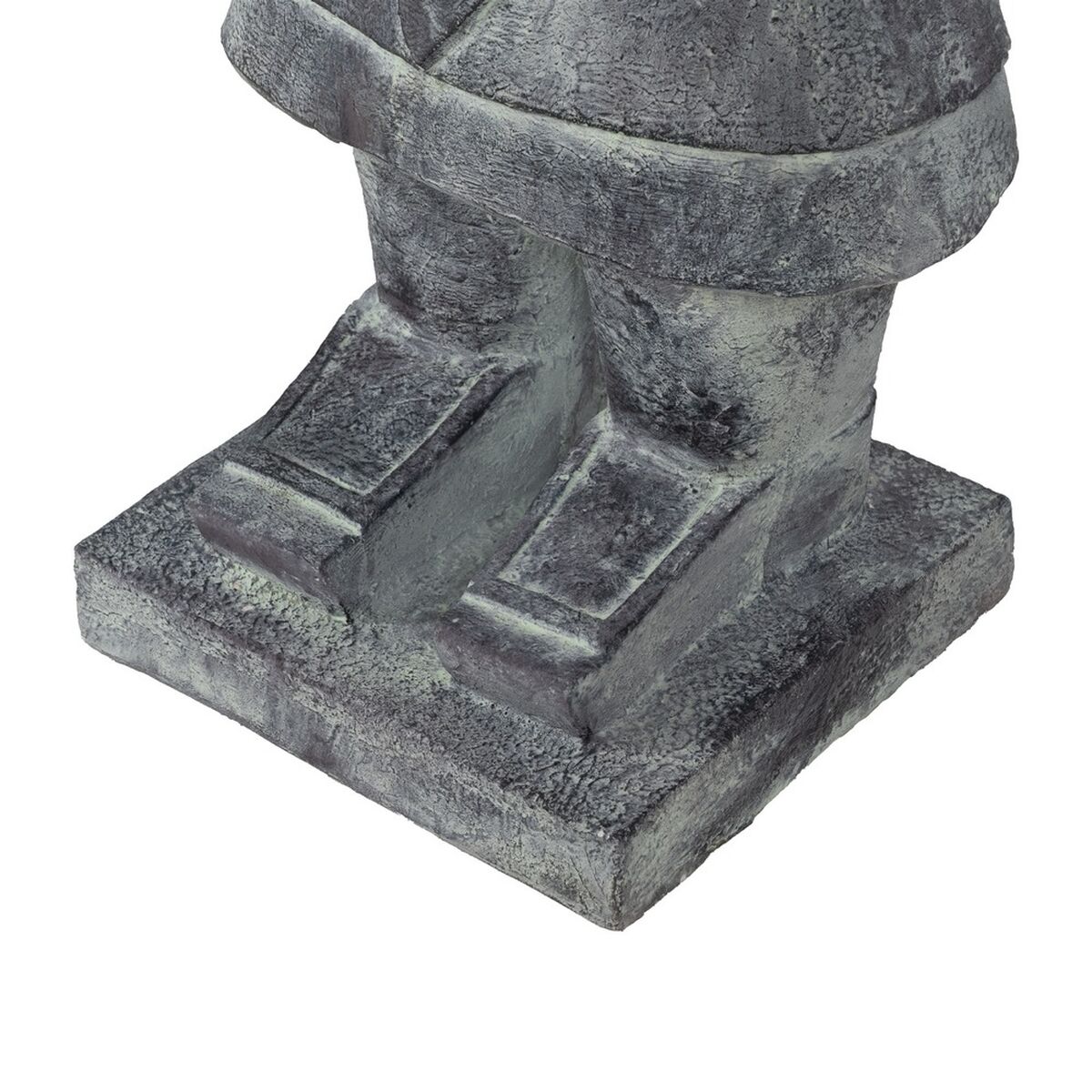 Prydnadsfigur Grå Krigare 41 x 33,5 x 122 cm - 6