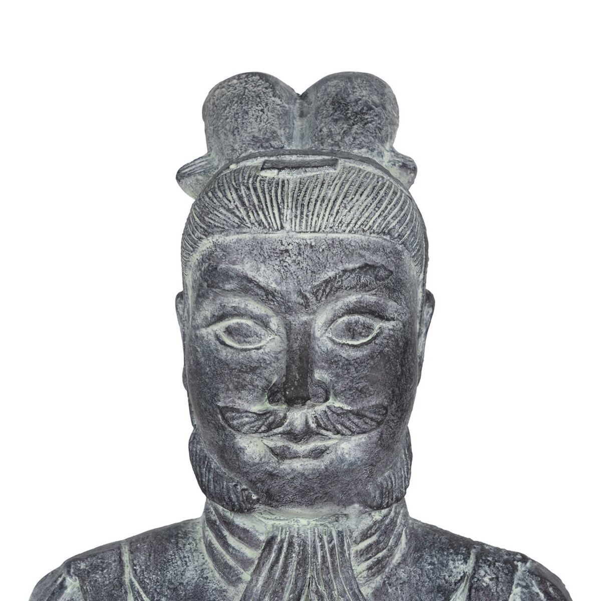 Prydnadsfigur Grå Krigare 41 x 33,5 x 122 cm - 3