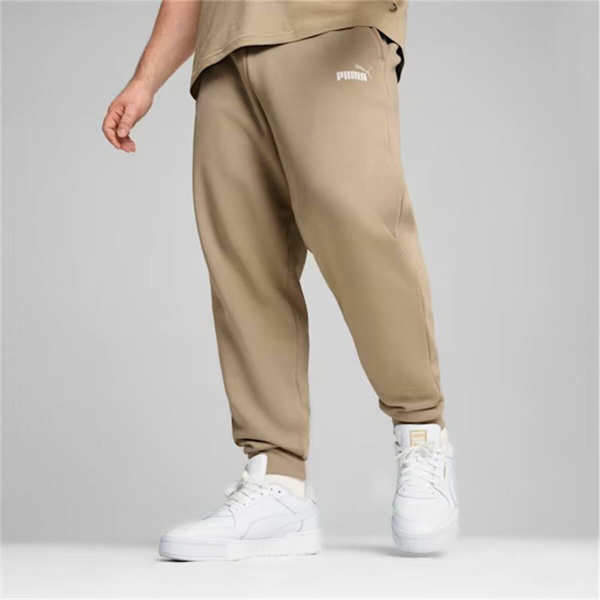 Nederdel träningsoverall för vuxna Puma Essentials Brun Män - 3