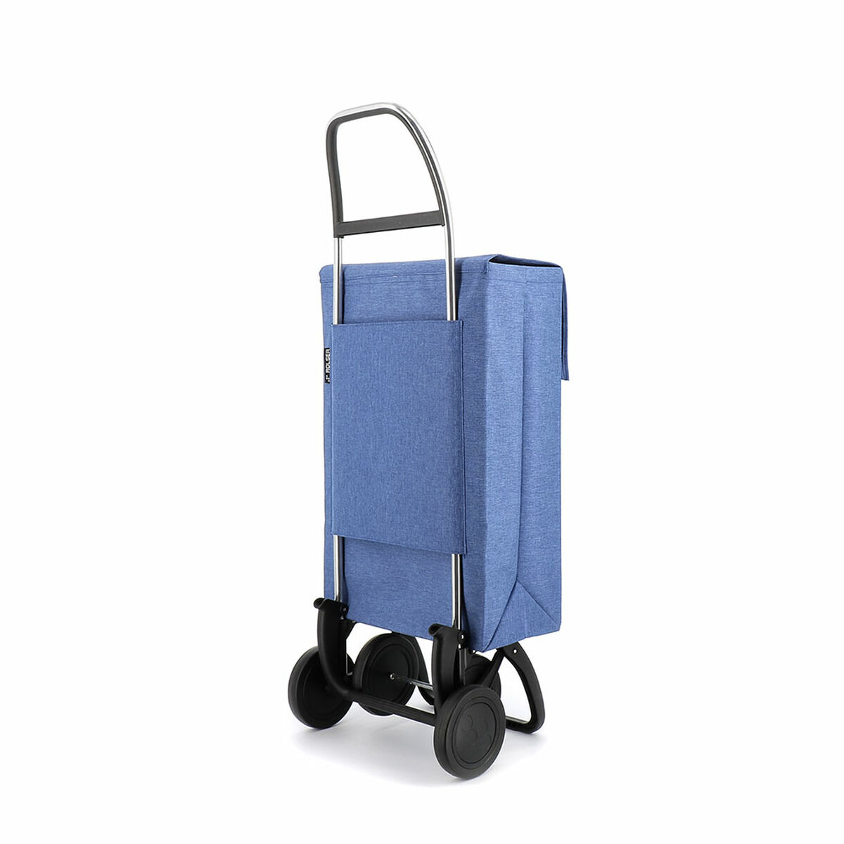 Kundvagn Rolser Jean Tweed Blå 43 L - 3