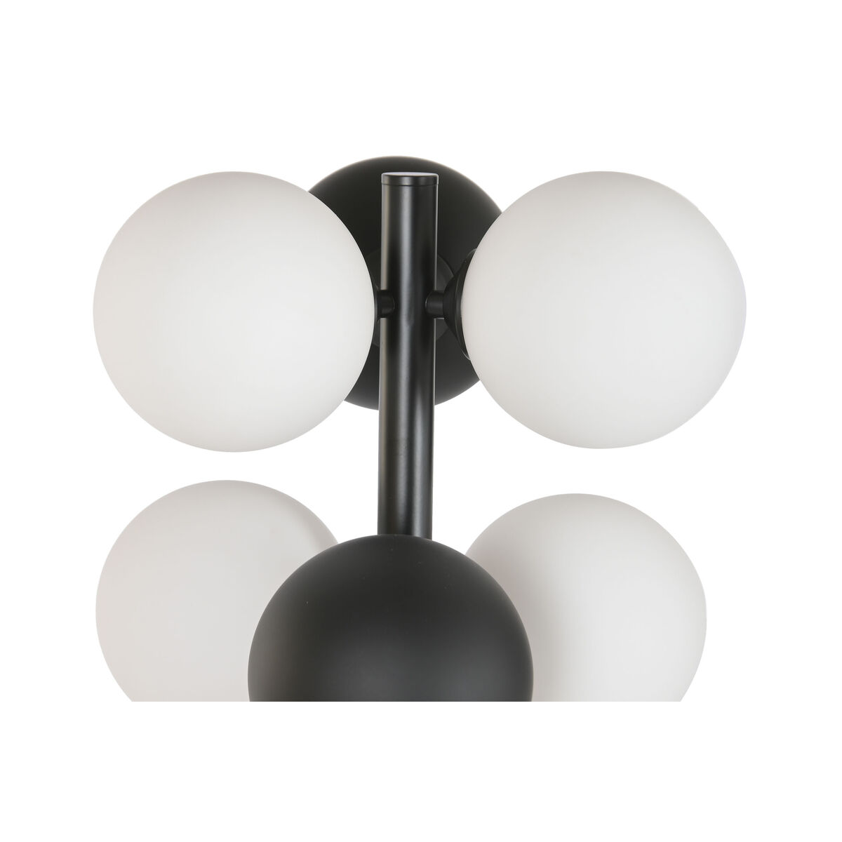 Golvlampa Home ESPRIT Vit Svart 28 X 28 X 155 CM - 3
