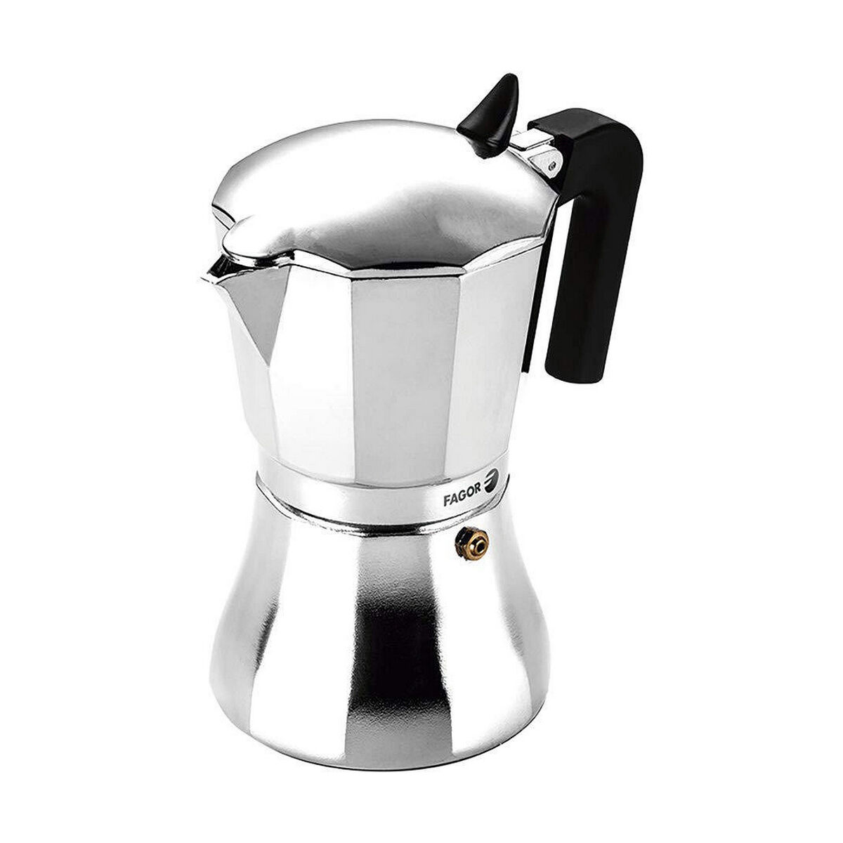 Italiensk Kaffepanna FAGOR Cupy Aluminium 1 L 12 Csészék - 3