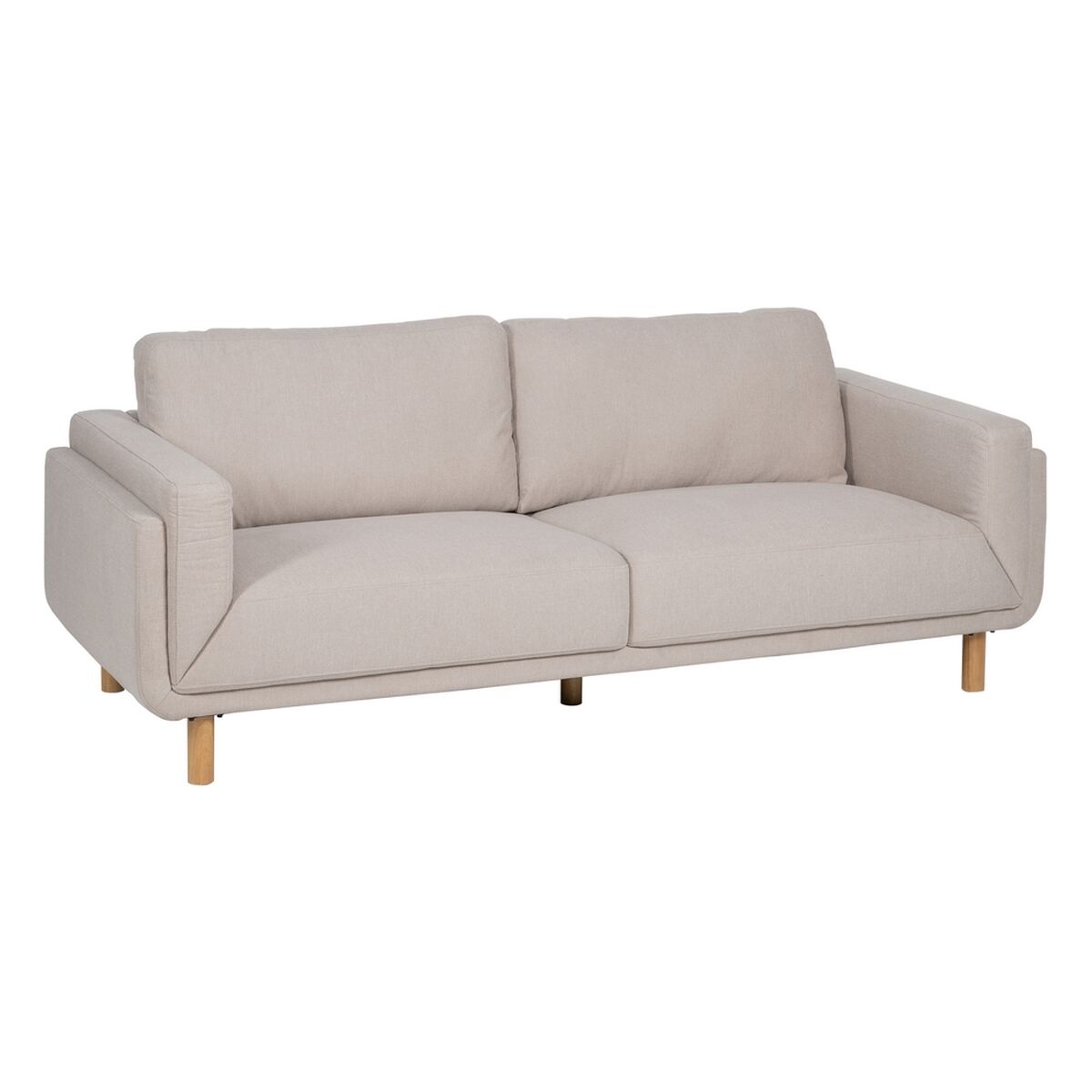 3-mans soffa Beige 216 x 90 x 82 cm
