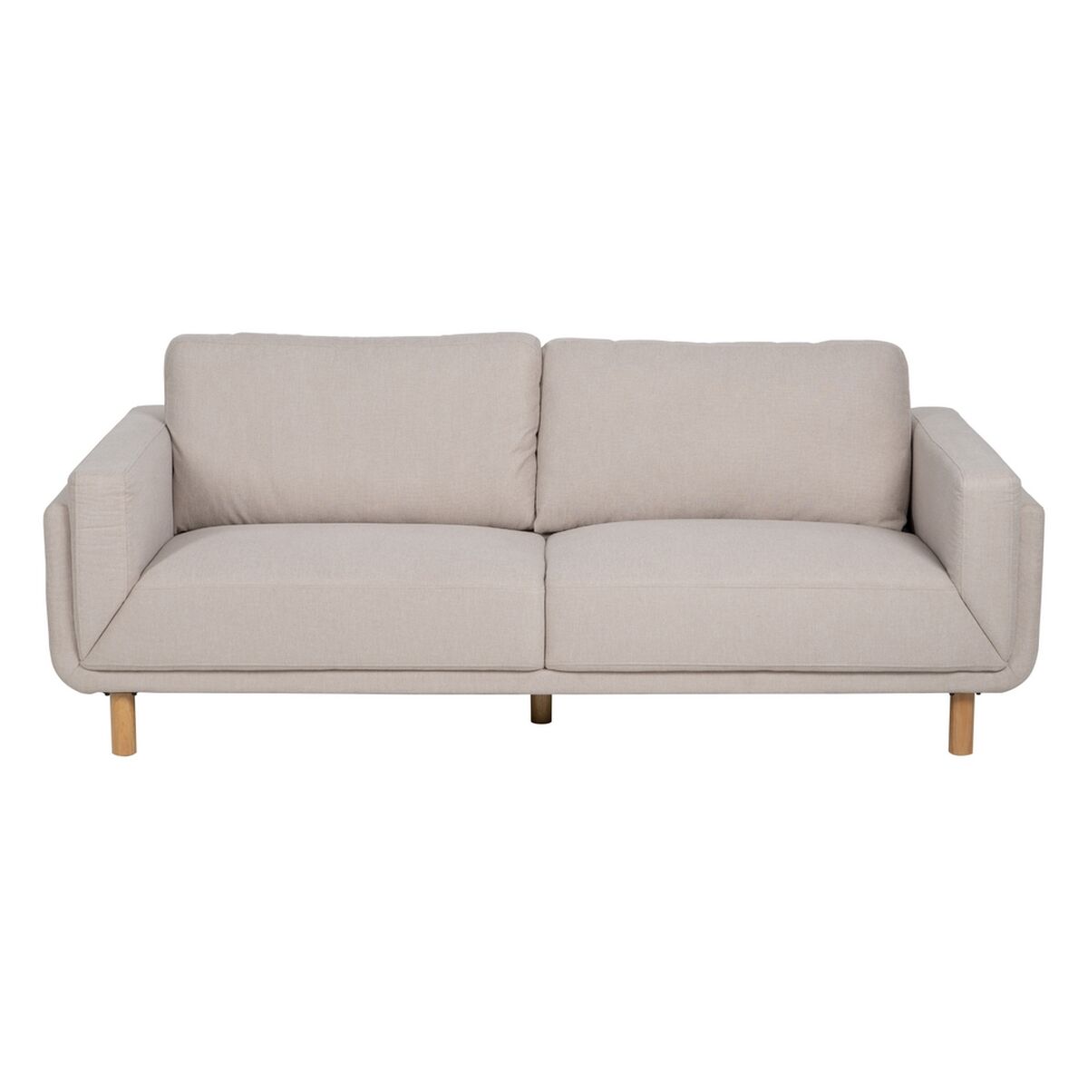 3-mans soffa Beige 216 x 90 x 82 cm - 3