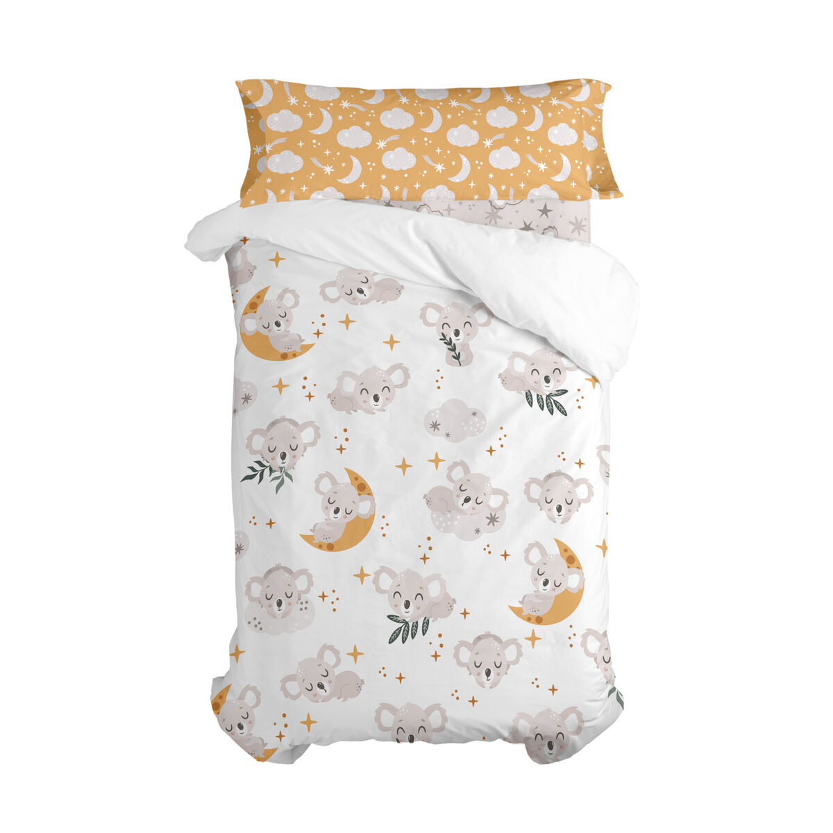 Täckslagsset HappyFriday Moshi Moshi Baby Koala Multicolour 2 Delar