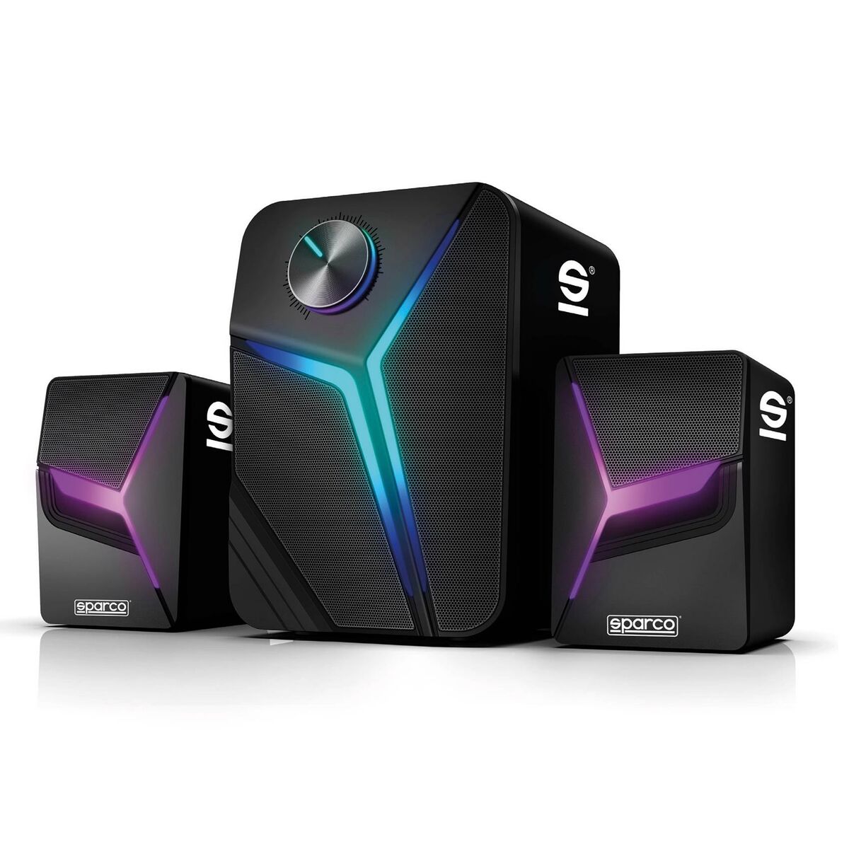 PC-högtalare Sparco SPSPEAKERSPRO Svart