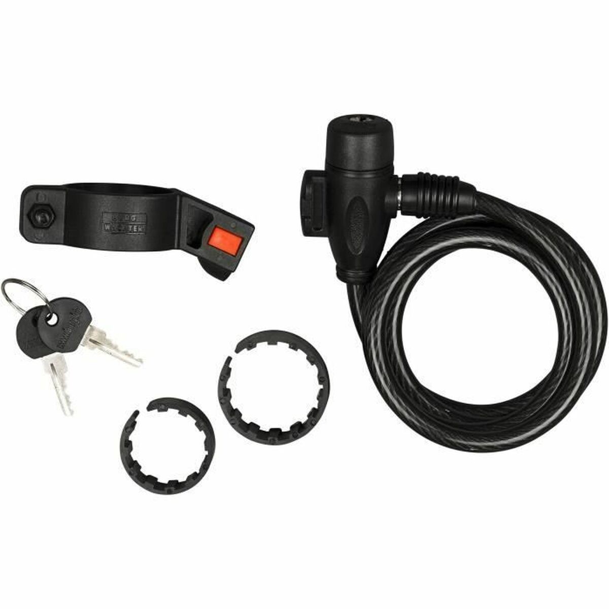 Hänglås med nyckel Burg-Wachter 1 260 100 Plast - 2