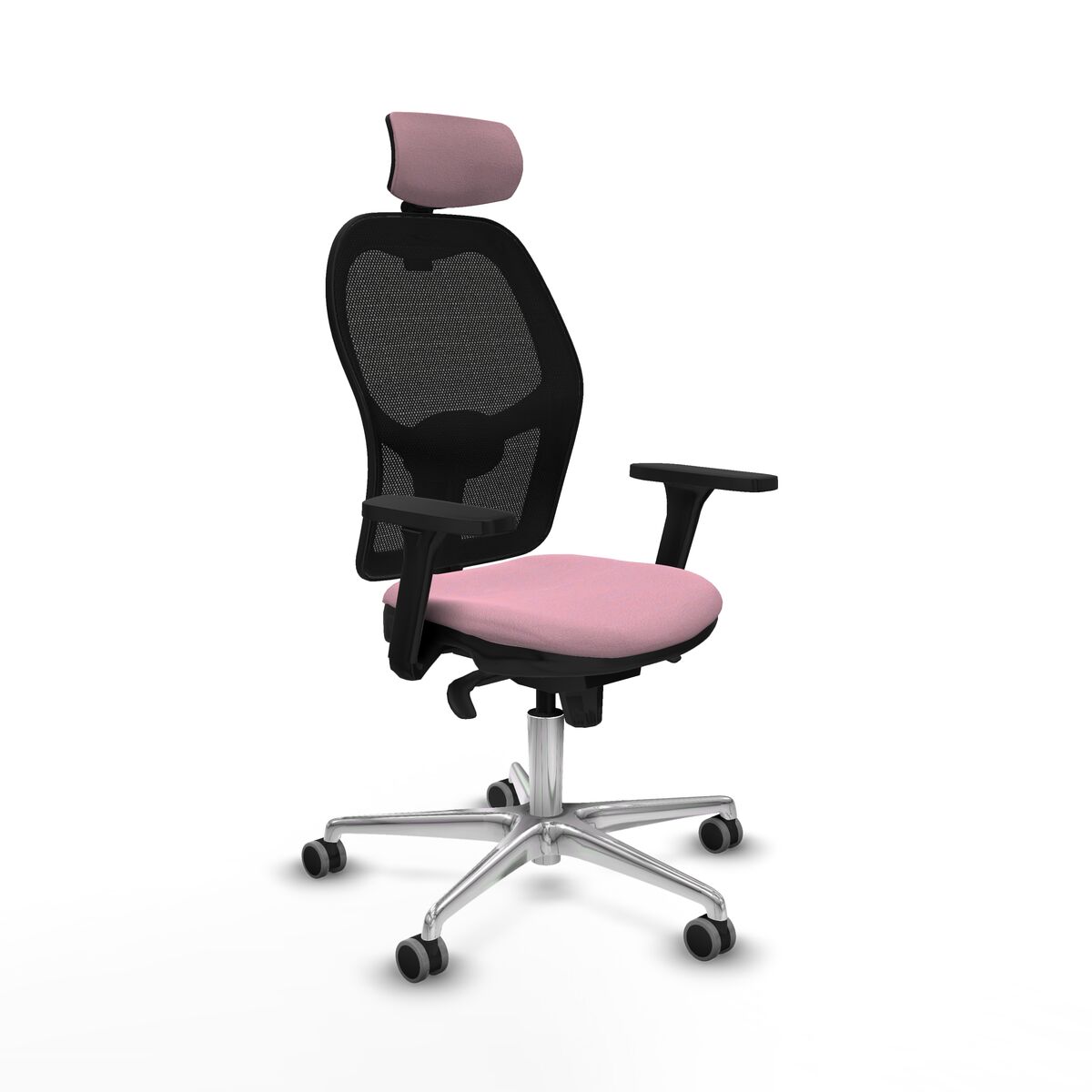 Kontorsstol med nackstöd Jorquera Piqueras y Crespo 3D086G2 Rosa