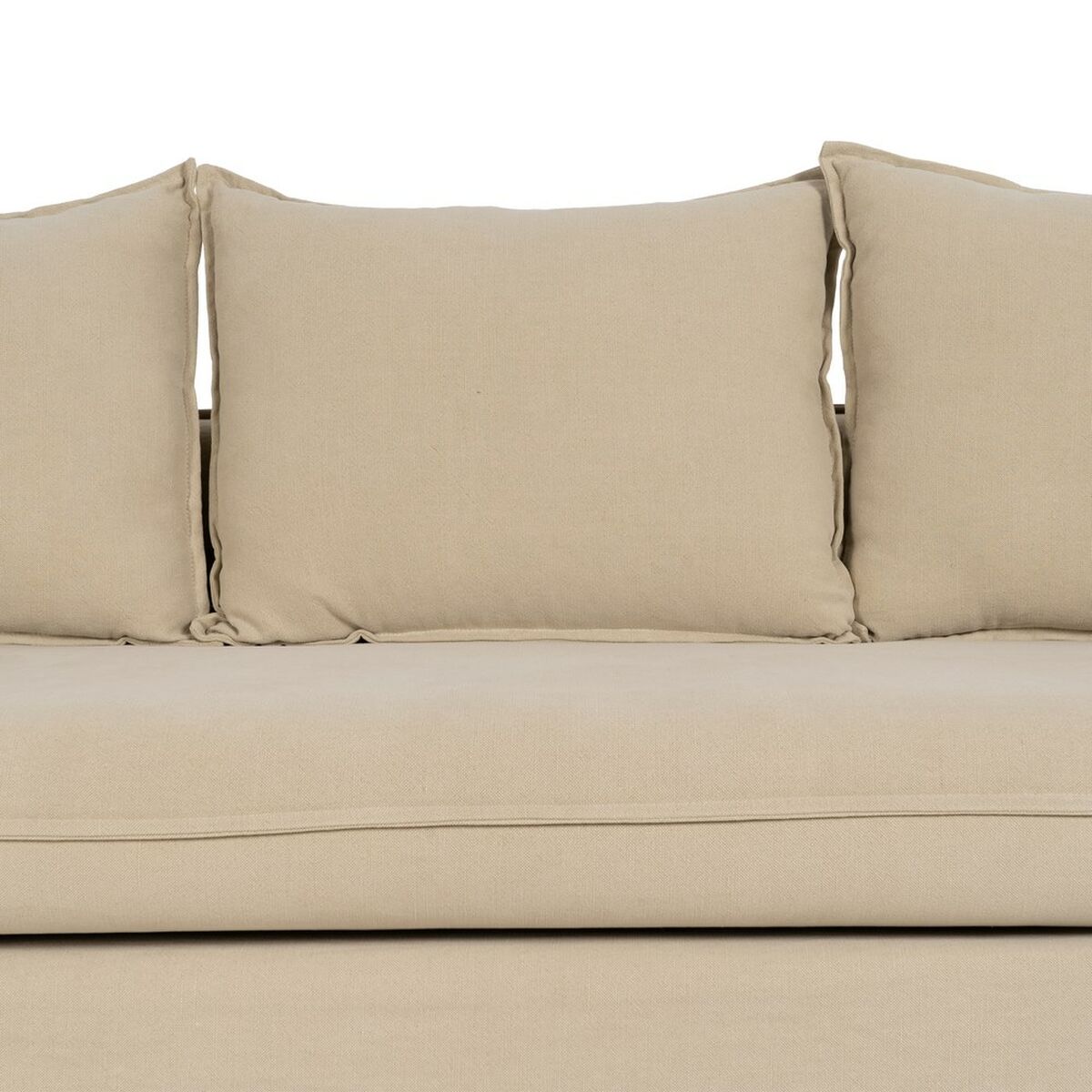 3-mans soffa Beige 220 x 95 x 90 cm - 7