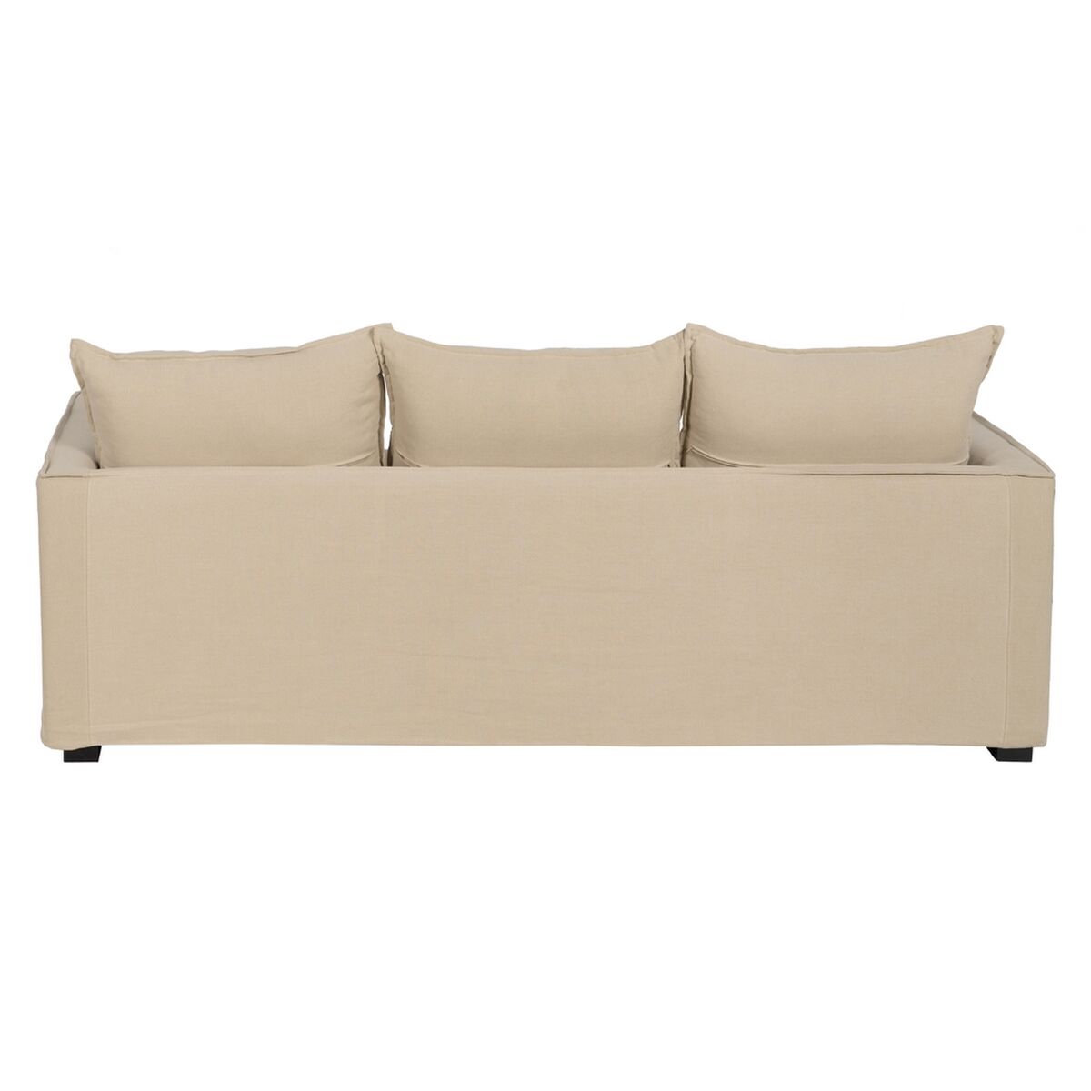 3-mans soffa Beige 220 x 95 x 90 cm - 4