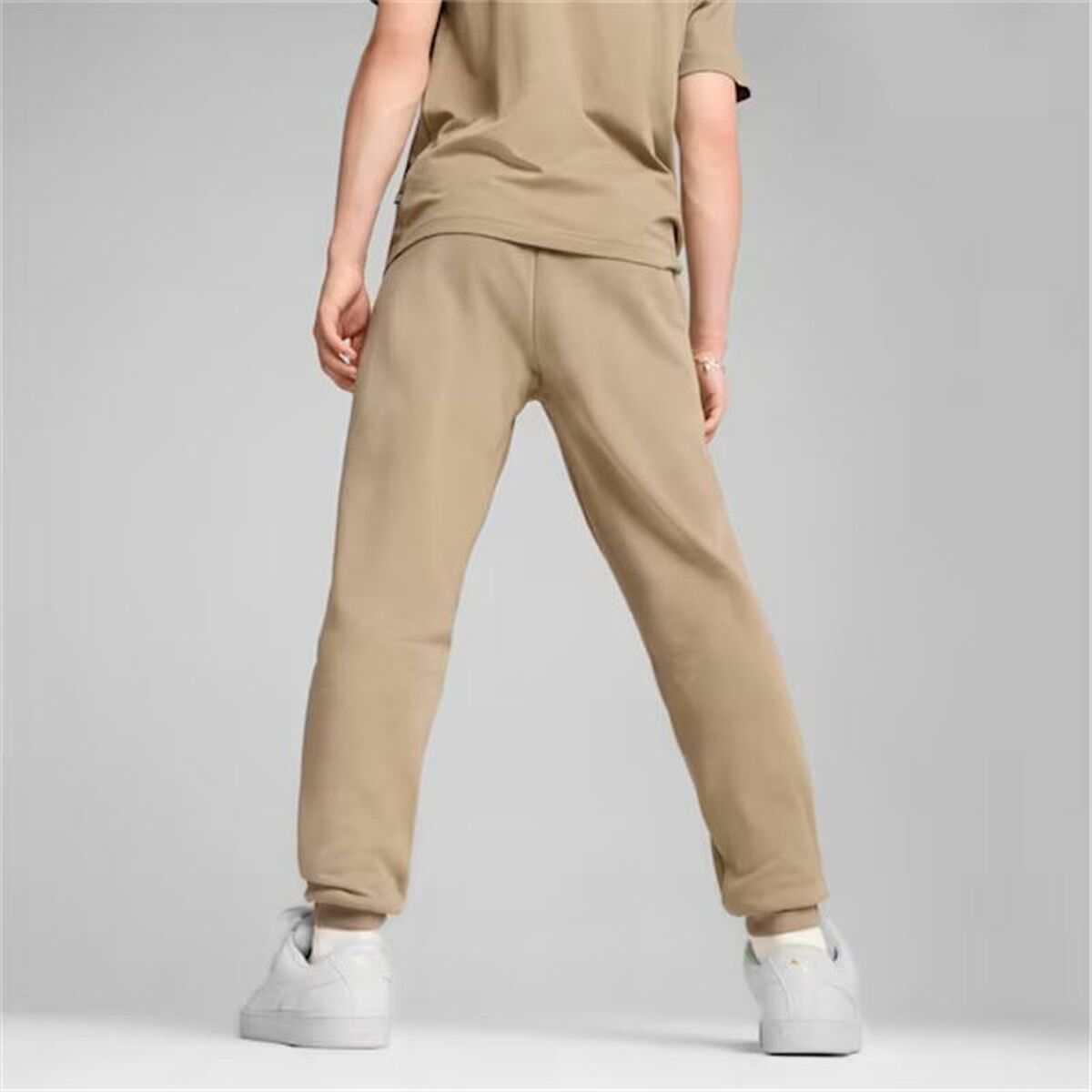 Nederdel träningsoverall för vuxna Puma Essentials Brun Män - 4