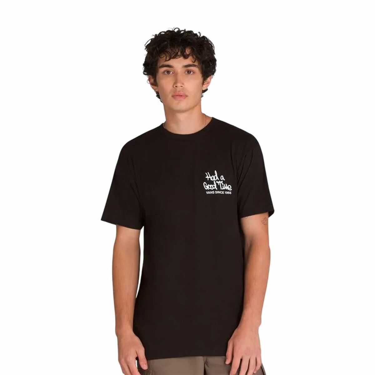 T-shirt med kortärm Herr Vans Good Times 66 SS Svart