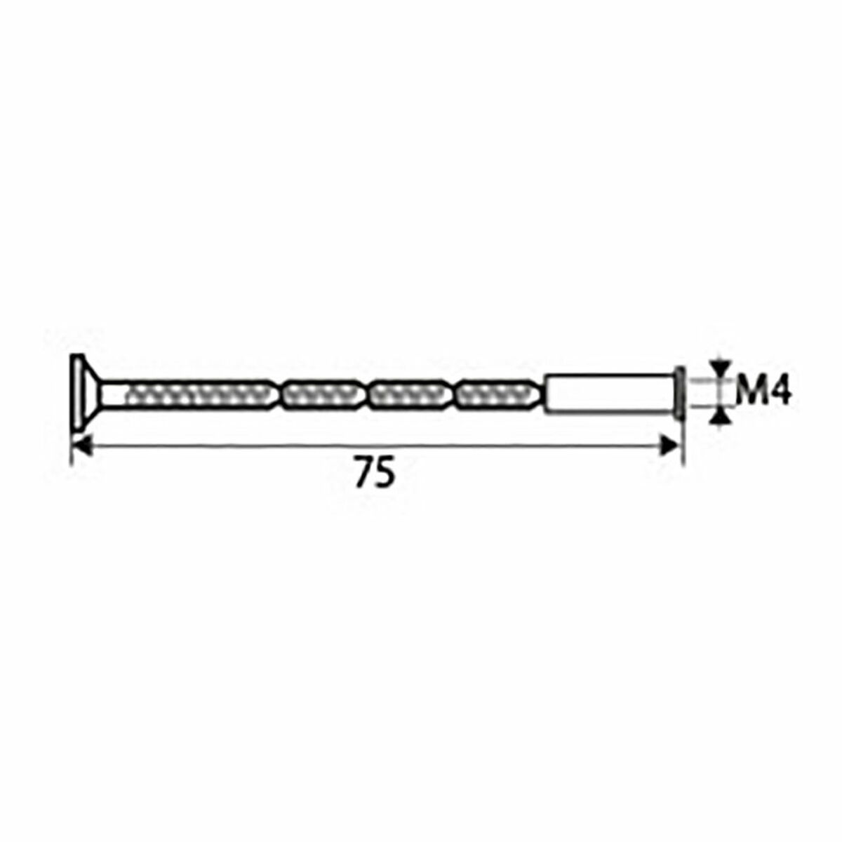 Flerskärande skruv EDM 85633 TRN02 - 8
