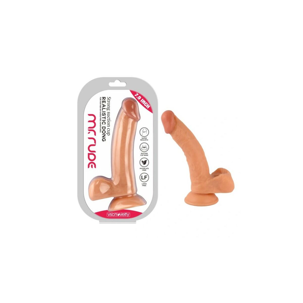 Realistisk dildo VSCNOVELTY 20 cm - 2