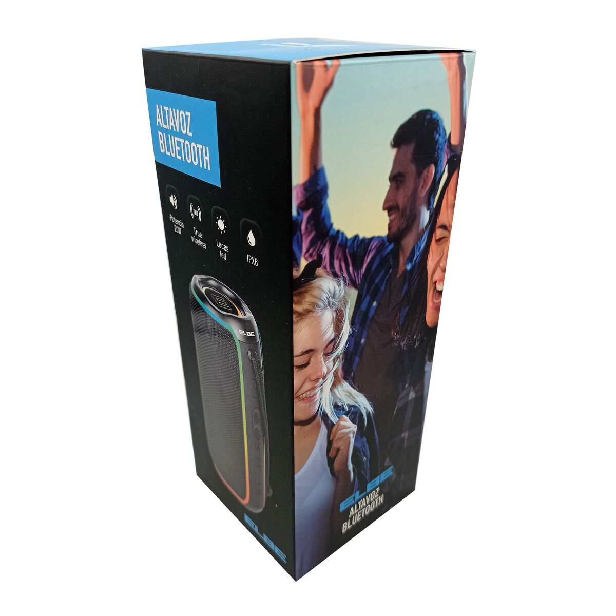 Bärbar Högtalare ELBE ALTN12TWS Svart 20 W Bluetooth - 4