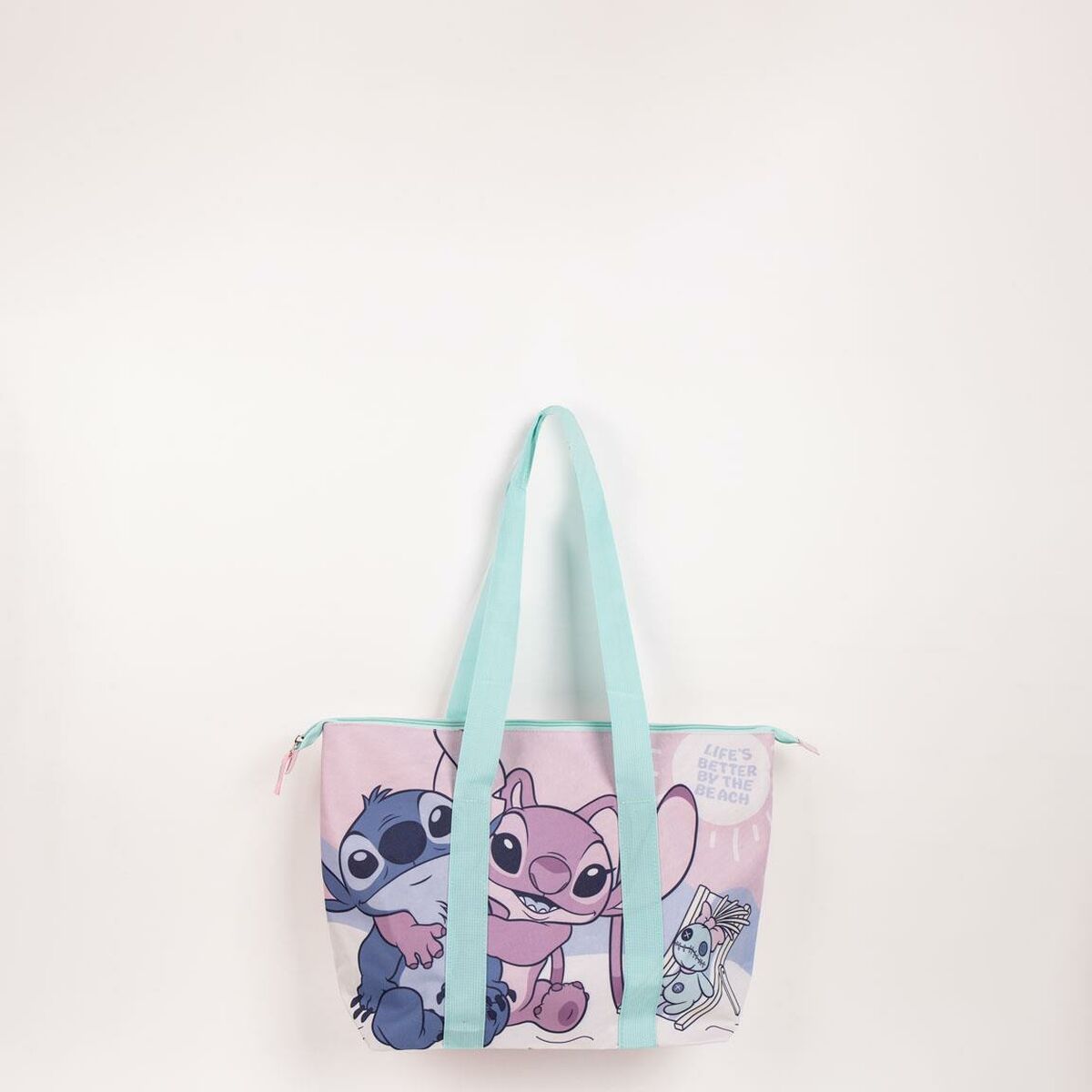 Strandväska Stitch Blå 47 x 33 x 15 cm - 3