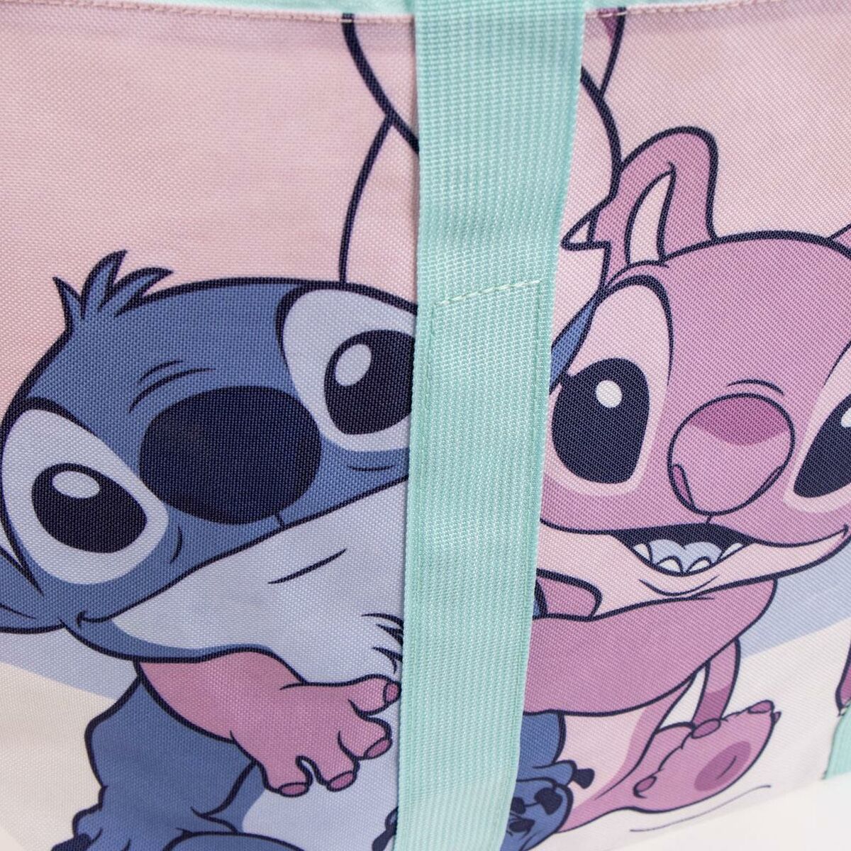 Strandväska Stitch Blå 47 x 33 x 15 cm - 4