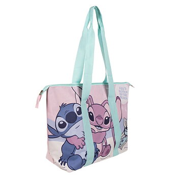 Strandväska Stitch Blå 47 x 33 x 15 cm