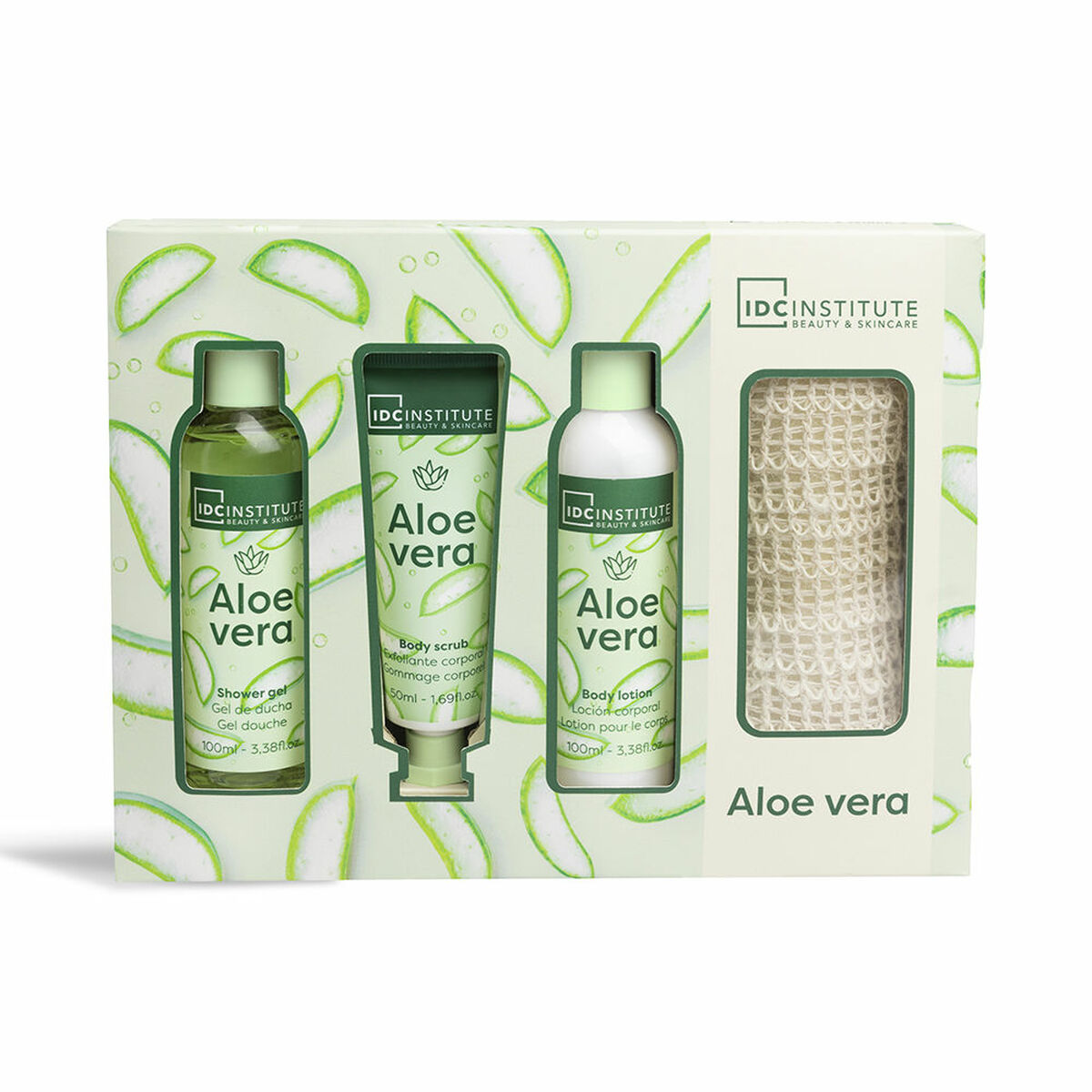 Hygienpaket IDC Institute ALOE VERA 4 Delar