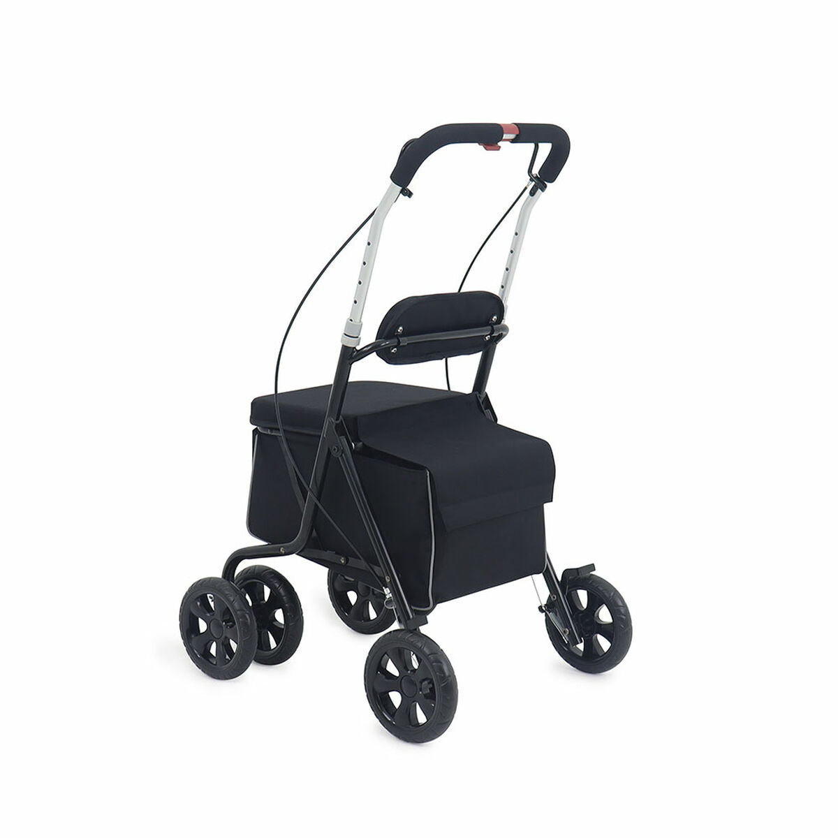 Kundvagn Rolser kadira ln Svart 101,5 x 50,5 x 60,2 cm 45 L - 3