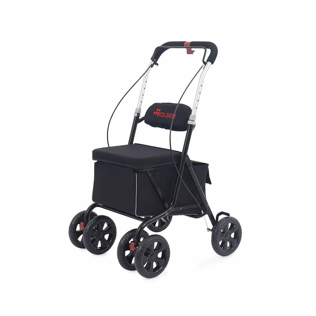 Kundvagn Rolser kadira ln Svart 101,5 x 50,5 x 60,2 cm 45 L