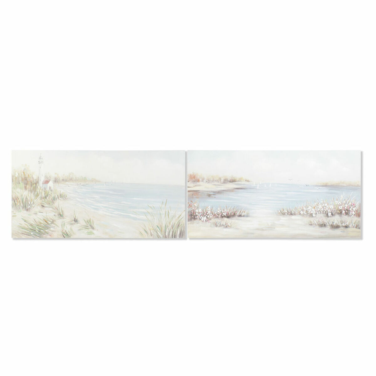 Kanvas DKD Home Decor Furu Kanvas 140 x 3,7 x 70 cm - 4