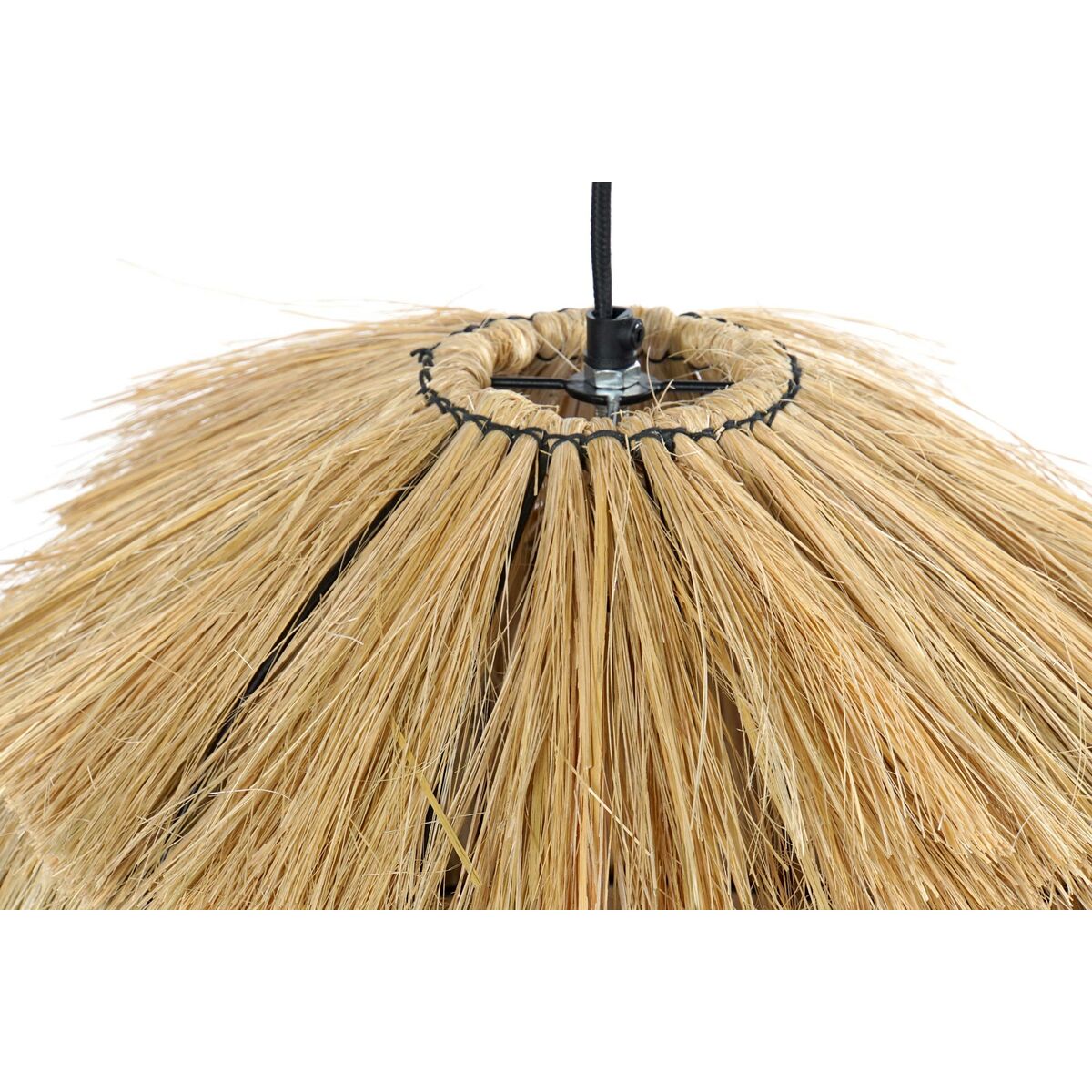 Taklampa DKD Home Decor Naturell Metall 40 W Jute (45 x 45 x 55 cm) - 4