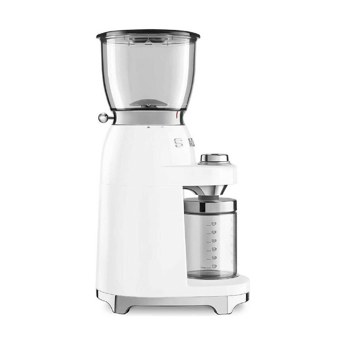 Elektrisk kvarn Smeg CGF01WHEU 150 W Vit 350 g - 3