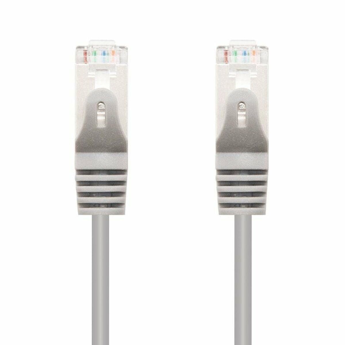 Nätkabel UTP Styv Kategori 6 NANOCABLE 10.20.0805 Grå 5 m - 2