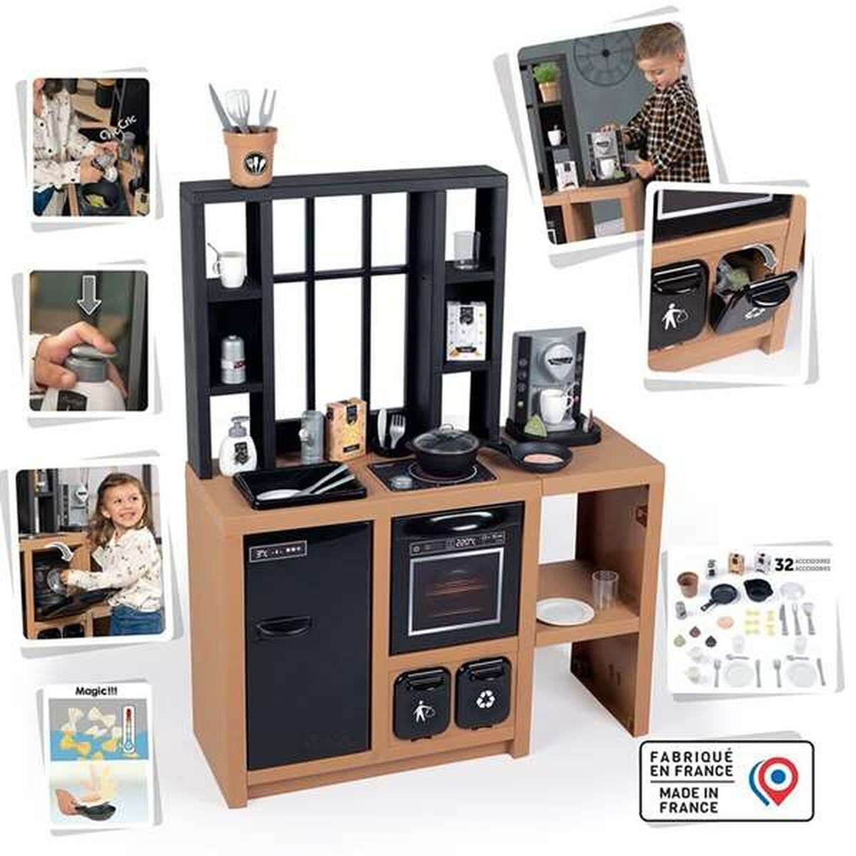 Leksakskök Smoby Loft 32 Delar 96 x 74 x 29 cm - 2
