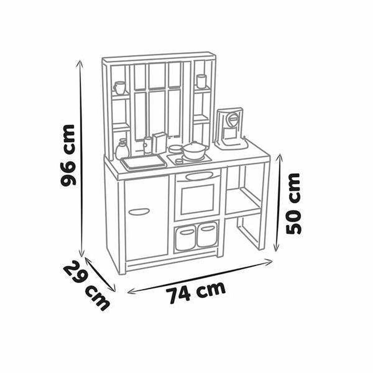 Leksakskök Smoby Loft 32 Delar 96 x 74 x 29 cm - 3