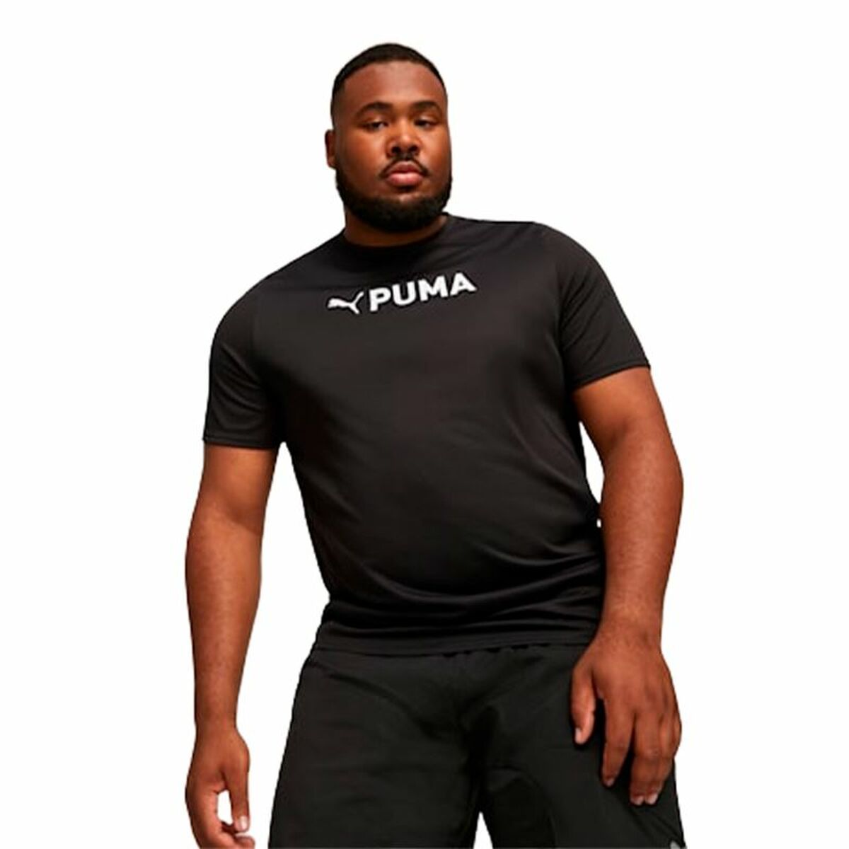 T-shirt med kortärm Herr Puma Fit Ultrabreath Svart - 3