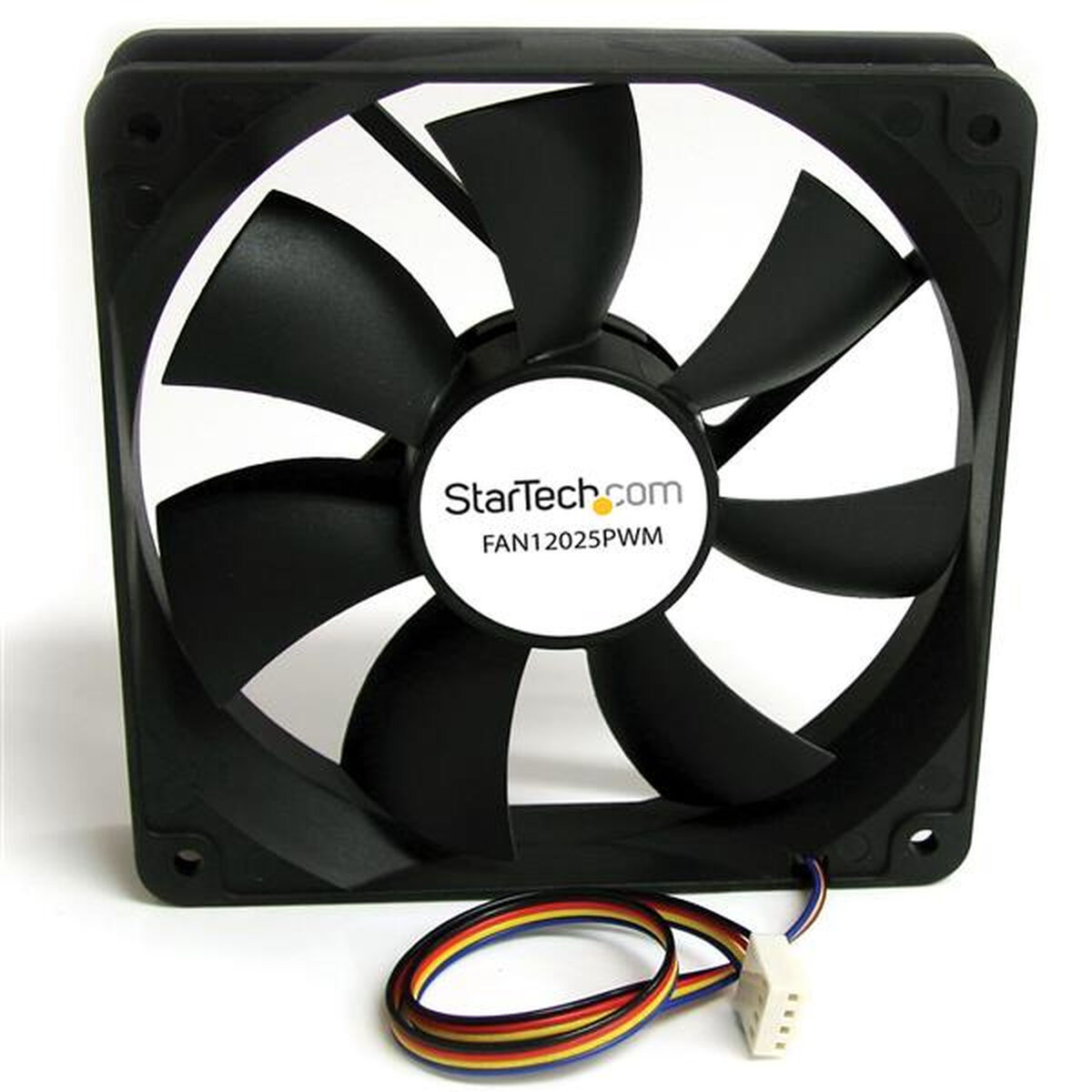Strömtillförsel FAN12025PWM Fläkt Svart - 2