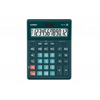 Kalkylator Casio Mörkgrön Plast