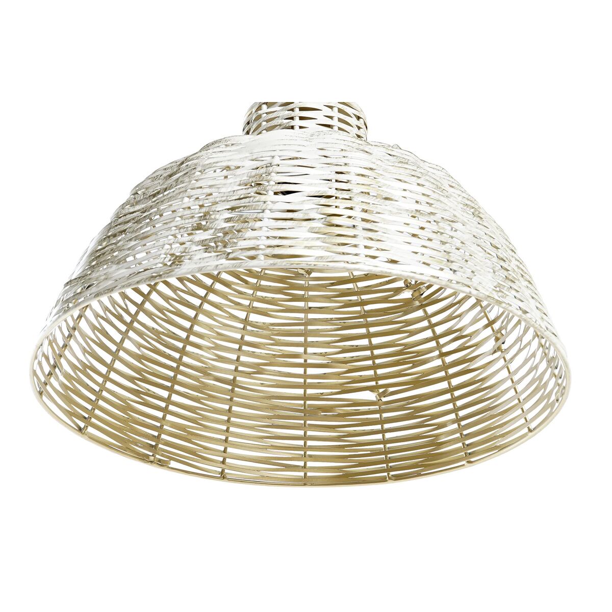 Taklampa DKD Home Decor 38 x 28 x 24 cm Gyllene Vit Järn 50 W - 5