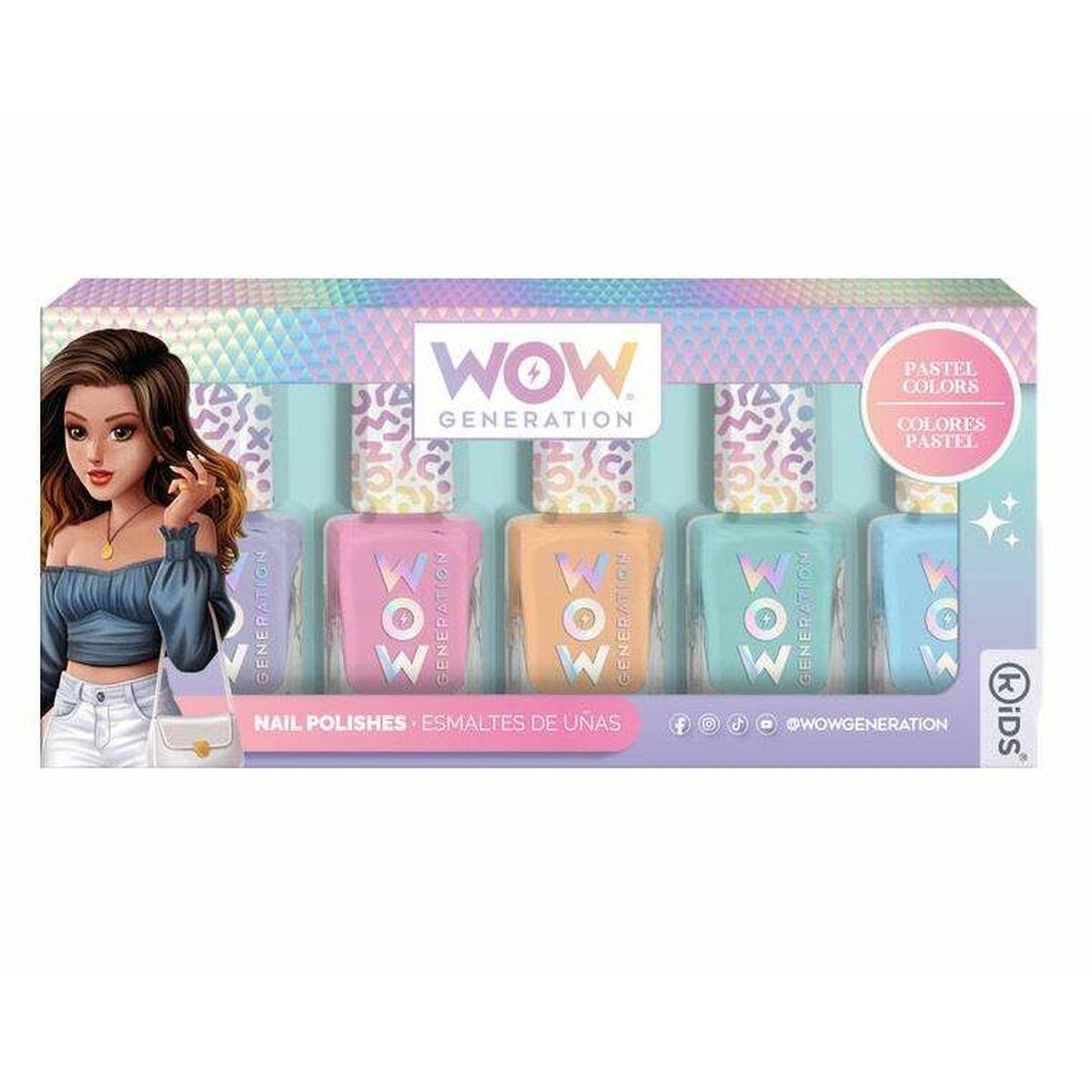 nagellack Wow Generation   5 antal Barn Set - 2
