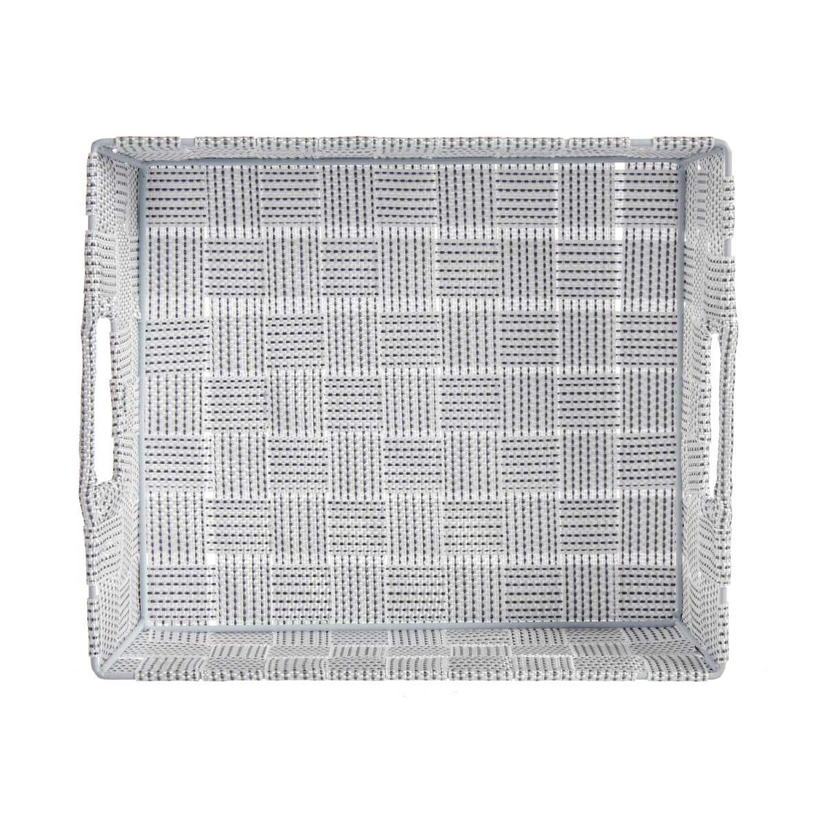 Multifunktionell korg Kipit A3-693109 Vit Tyg 3 L 23 x 8 x 27 cm 27 x 8 x 23 cm (48 antal) - 4